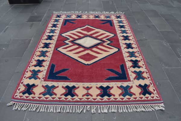 4.9 ft. x 7.3 ft. Vintage Turkish Rug TR09577 Image 2