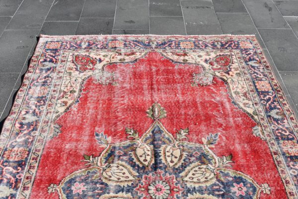 5.8 ft. x 9.5 ft. Vintage Turkish Rug TR09587 Image 3