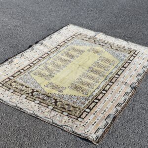 4.1 ft. x 6 ft. Vintage Turkish Rug TR09707 Image 1