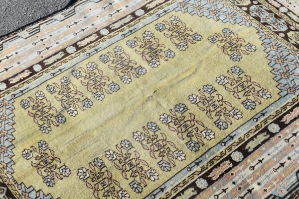 4.1 ft. x 6 ft. Vintage Turkish Rug TR09707 Image 5