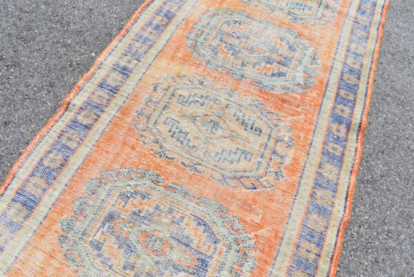 4.4 ft. x 10.6 ft. Vintage Turkish Rug TR09847 Image 4