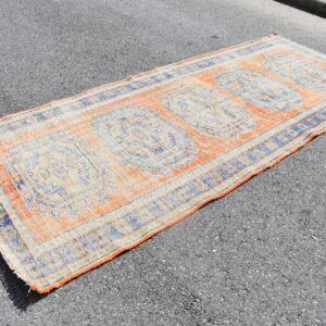 4.4 ft. x 10.6 ft. Vintage Turkish Rug TR09847 Image 1