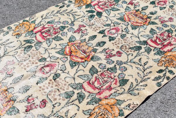 4.4 ft. x 9.9 ft. Vintage Turkish Rug TR09897 Image 5