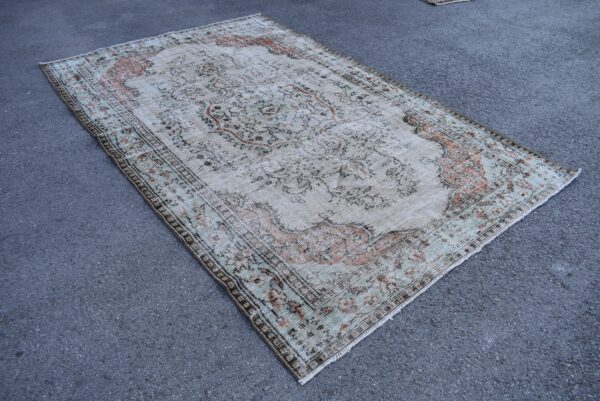 6 ft. x 9.3 ft. Vintage Turkish Rug TR09937 Image 3