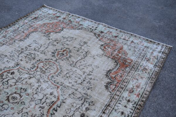 6 ft. x 9.3 ft. Vintage Turkish Rug TR09937 Image 4