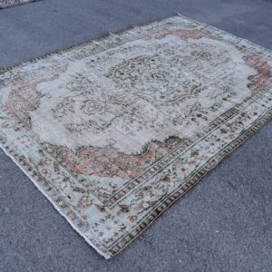 6 ft. x 9.3 ft. Vintage Turkish Rug TR09937 Image 1