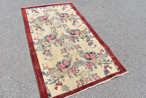 3.7 ft. x 6.6 ft. Vintage Turkish Rug TR10047 Image 3