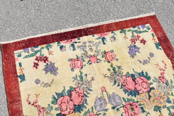 3.7 ft. x 6.6 ft. Vintage Turkish Rug TR10047 Image 4