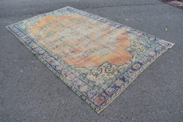 6.1 ft. x 9.9 ft. Vintage Turkish Rug TR10147 Image 3
