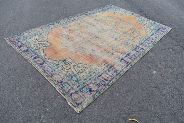 6.1 ft. x 9.9 ft. Vintage Turkish Rug TR10147 Image 1
