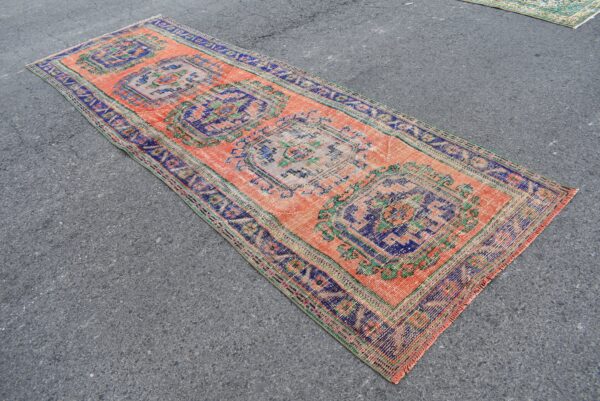 4 ft. x 11.8 ft. Vintage Turkish Rug TR10157 Image 3