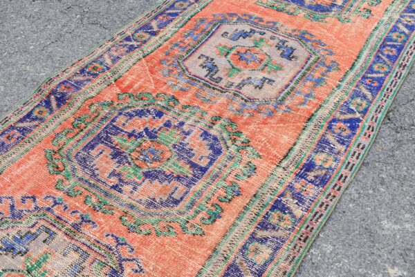 4 ft. x 11.8 ft. Vintage Turkish Rug TR10157 Image 5