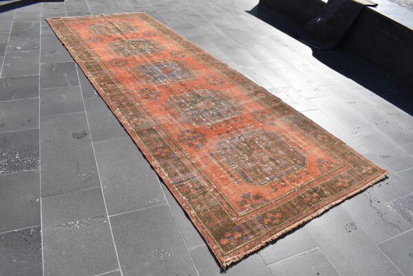 4.4 ft. x 12 ft. Vintage Turkish Rug TR10167 Image 3