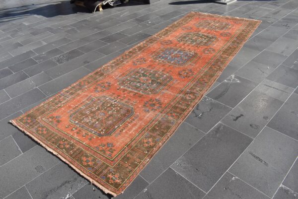 4.4 ft. x 12 ft. Vintage Turkish Rug TR10167 Image 1