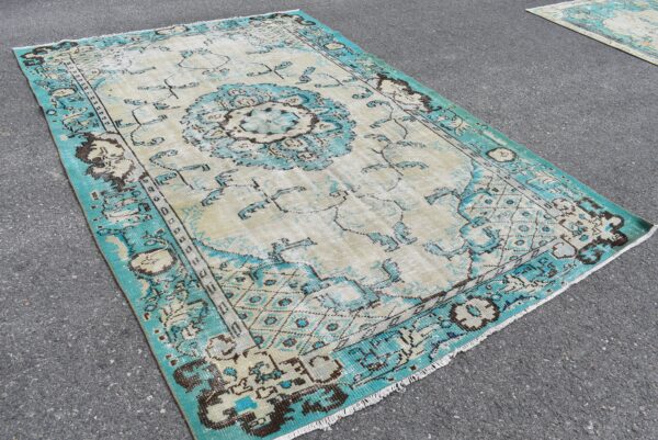 6.1 ft. x 9.2 ft. Vintage Turkish Rug TR10367 Image 2