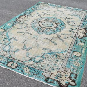 6.1 ft. x 9.2 ft. Vintage Turkish Rug TR10367 Image 1