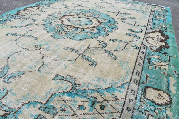 6.1 ft. x 9.2 ft. Vintage Turkish Rug TR10367 Image 5