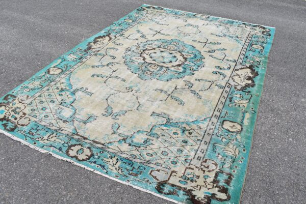 6.1 ft. x 9.2 ft. Vintage Turkish Rug TR10367 Image 1