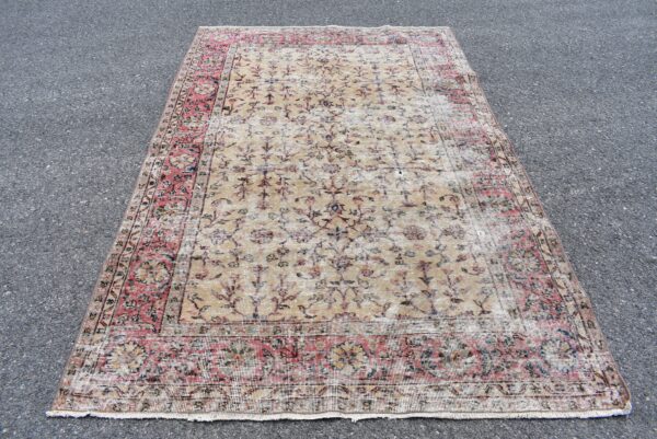 5.1 ft. x 8 ft. Vintage Turkish Rug TR10397 Image 2