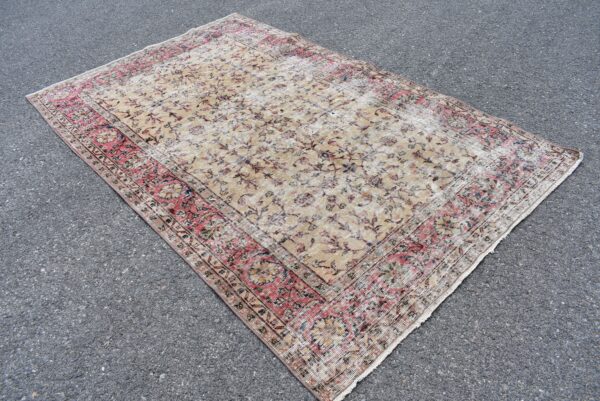 5.1 ft. x 8 ft. Vintage Turkish Rug TR10397 Image 3
