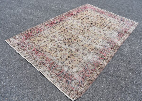 5.1 ft. x 8 ft. Vintage Turkish Rug TR10397 Image 1
