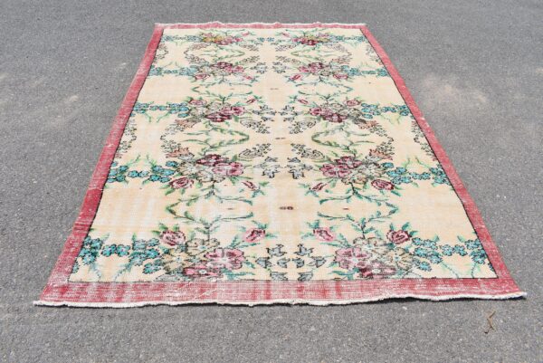 6 ft. x 12.4 ft. Vintage Turkish Rug TR10417 Image 3