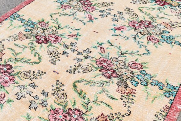 6 ft. x 12.4 ft. Vintage Turkish Rug TR10417 Image 5