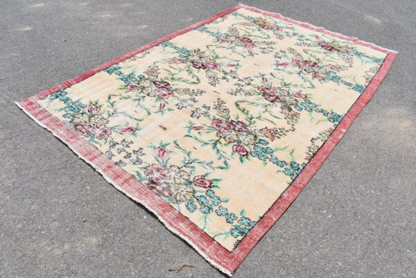 6 ft. x 12.4 ft. Vintage Turkish Rug TR10417 Image 1