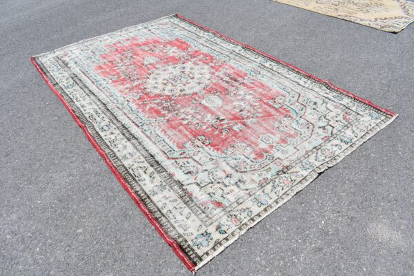 5.8 ft. x 9.3 ft. Vintage Turkish Rug TR10457 Image 3