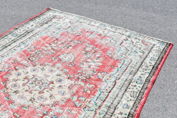 5.8 ft. x 9.3 ft. Vintage Turkish Rug TR10457 Image 4