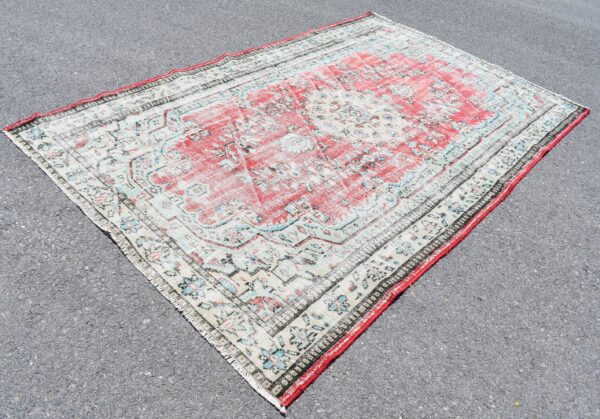 5.8 ft. x 9.3 ft. Vintage Turkish Rug TR10457 Image 1