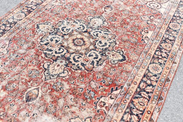 5.2 ft. x 9.2 ft. Vintage Turkish Rug TR10477 Image 5