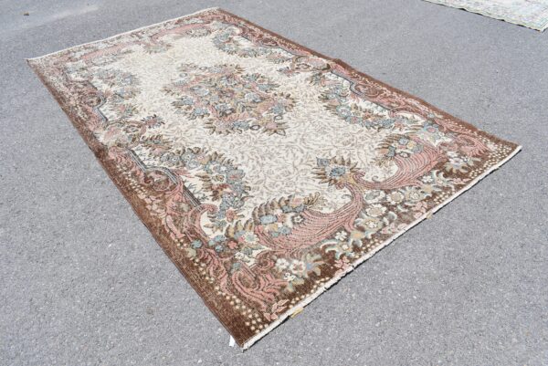 6.1 ft. x 10.2 ft. Vintage Turkish Rug TR10487 Image 3