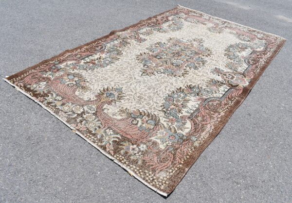 6.1 ft. x 10.2 ft. Vintage Turkish Rug TR10487 Image 1