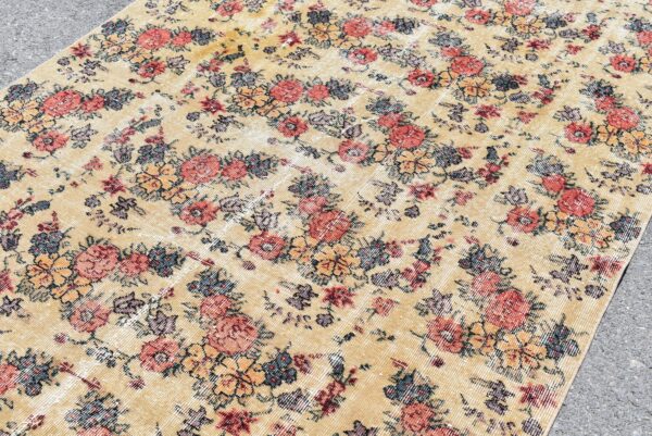 4.8 ft. x 9.7 ft. Vintage Turkish Rug TR10497 Image 5