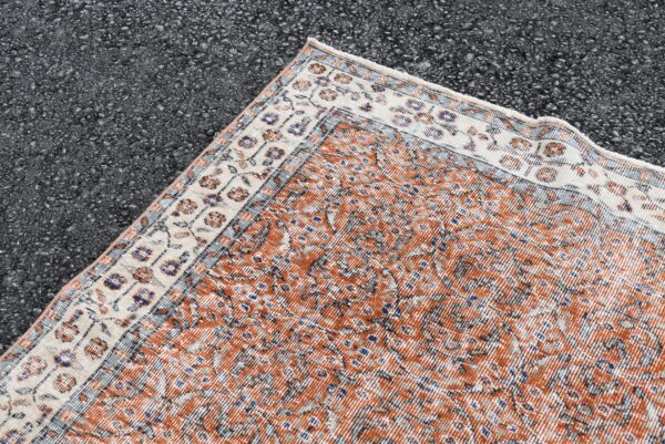 5.1 ft. x 9.2 ft. Vintage Turkish Rug TR10627 Image 6