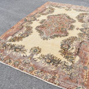 6.3 ft. x 9.6 ft. Vintage Turkish Rug TR10737 Image 1