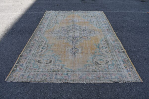 6.6 ft. x 9.9 ft. Vintage Turkish Rug TR10797 Image 2