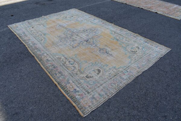 6.6 ft. x 9.9 ft. Vintage Turkish Rug TR10797 Image 1