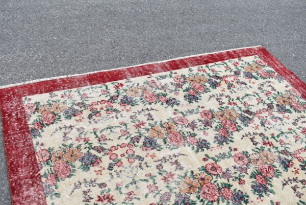 5.6 ft. x 9.4 ft. Vintage Turkish Rug TR10817 Image 4