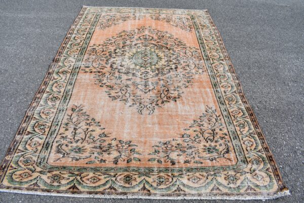 5.8 ft. x 8.7 ft. Vintage Turkish Rug TR10827 Image 2