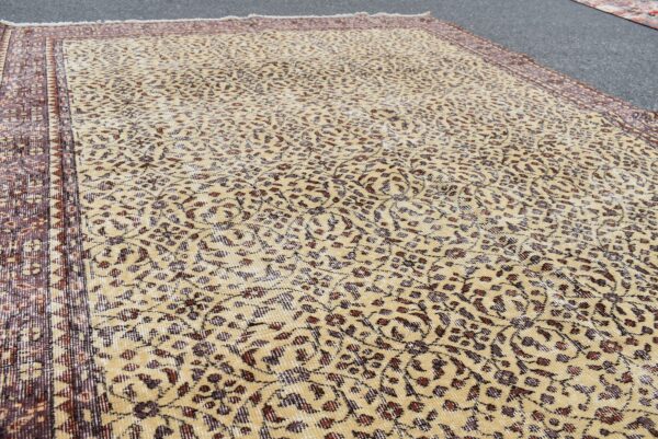 6.8 ft. x 9.5 ft. Vintage Turkish Rug TR10837 Image 5