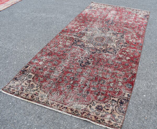 4.1 ft. x 9.1 ft. Vintage Turkish Rug TR10857 Image 1