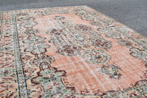 6.3 ft. x 8.9 ft. Vintage Turkish Rug TR10877 Image 5