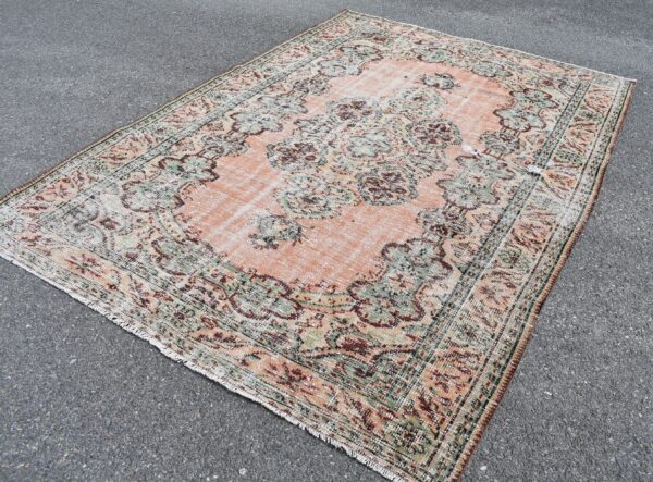 6.3 ft. x 8.9 ft. Vintage Turkish Rug TR10877 Image 1
