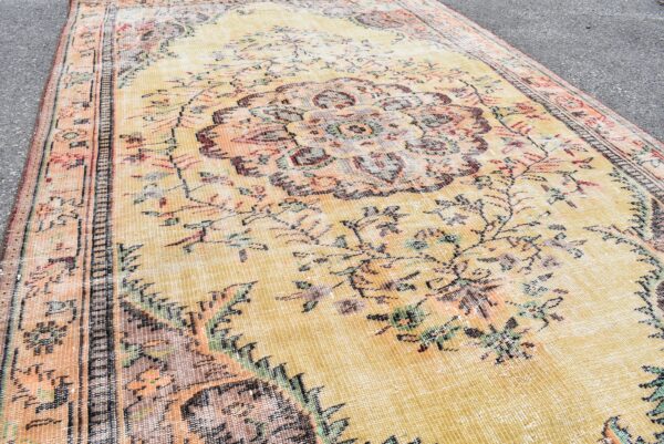 5.7 ft. x 9.5 ft. Vintage Turkish Rug TR11007 Image 5
