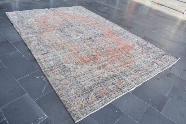 7.3 ft. x 10.8 ft. Vintage Turkish Rug TR11037 Image 2