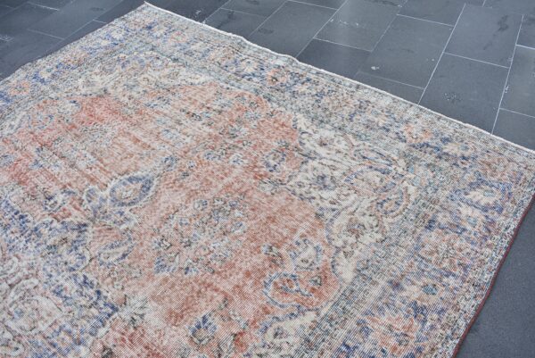 7.3 ft. x 10.8 ft. Vintage Turkish Rug TR11037 Image 4
