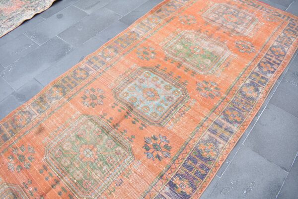 4.3 ft. x 11.5 ft. Vintage Turkish Rug TR11107 Image 4