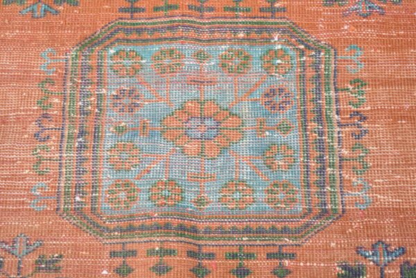 4.3 ft. x 11.5 ft. Vintage Turkish Rug TR11107 Image 6